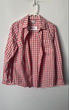 Load image into Gallery viewer, J.Crew Mens Red White Printed Long Sleeve Regular Fit Button-Up Shirt Size M