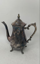 Load image into Gallery viewer, Vintage Sheridan Taunton Silversmiths Silver-Tone Cup Ceamer & Teapot Set 3 Pcs