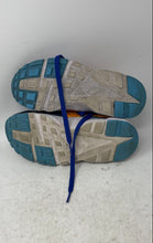 Load image into Gallery viewer, Nike Kids Huarache Run 654275-422 Blue Orange Sneakers Shoes Size 5Y