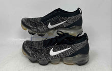 Load image into Gallery viewer, Nike Womens Air VaporMax Flyknit 3 Black White Running Shoes Size 8 No Laces