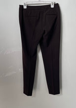 Load image into Gallery viewer, Tahari Womens Brown Stretch Flat Front Pockets Straight Leg Dress Pants Size 2P