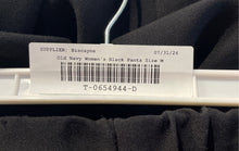 Load image into Gallery viewer, Old Navy Womens Taylor Black Extra High-Rise Wide-Leg Trouser Pants Size M