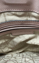Load image into Gallery viewer, Calvin Klein Womens Beige Nude Signature Print Detachable Strap Crossbody Bag
