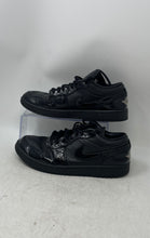 Load image into Gallery viewer, Nike Womens Air Jordan 1 Low SE HJ7743-010 Black Lace-Up Sneakers Shoes Size 9.5