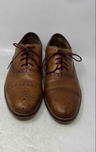 Load image into Gallery viewer, Johnston & Murphy Mens Conard Brown Leather Cap Toe Brogue Dress Shoes Size 10M
