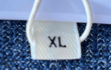 Load image into Gallery viewer, Max Studio London Womens Blue Long Sleeve Pullover Sweater Size XL With Tag
