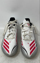Load image into Gallery viewer, Adidas Kids F50 Messi Club White Low Top Lace-Up Soccer Cleats Size 3.5