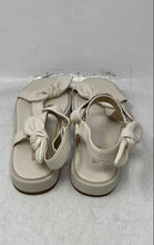 Load image into Gallery viewer, Michael Kors Womens Phoebe Beige Leather Open Toe Slingback Sandals Size 8.5 M