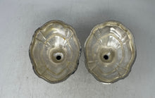 Load image into Gallery viewer, Set Of 2 Pcs Towle Silver-Tone Engraved Home Decor Collectible Candle Holders
