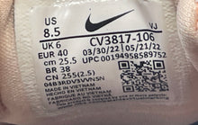 Load image into Gallery viewer, Nike Womens React Escape Run CV3817-106 Beige Pink Sneaker Shoes Size 8.5