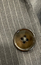 Load image into Gallery viewer, Authentic Dolce & Gabbana Mens Black Pinstripe Wool Two-Button Blazer Size EU 48