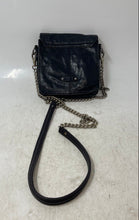 Load image into Gallery viewer, Frye Womens Black Leather Detachable Chain Strap Flap Over Lined Crossbody Bag