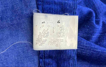 Load image into Gallery viewer, Authentic Armani Jeans Womens Blue Corduroy Straight Leg Jeans Size EUR 28