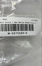 Load image into Gallery viewer, Nike Mens Air Force 1 White Leather Round Toe Lace-Up Sneaker Shoes Size 11
