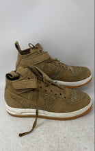 Load image into Gallery viewer, Nike Mens Lunar Force 1 Flyknit 855984-200 Brown Sneaker Shoes Size 10