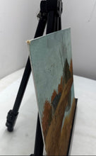 Load image into Gallery viewer, Oil Painting Presents Rural Landscape With Red Barn And Gnarled Signed By Miller