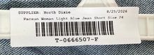 Load image into Gallery viewer, Pacsun Womens Light Blue Frayed Raw Hem Jean Cut-Off Shorts Size 26