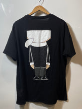Load image into Gallery viewer, Karl Lagerfeld Paris Mens Black Graphic Print Flat Head Pullover T-Shirt Size XL