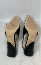 Load image into Gallery viewer, Michael Kors Womens Electra Dark Brown Leather Block Slingback Heels Size 5.5M