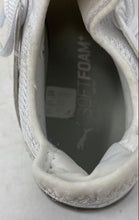 Load image into Gallery viewer, Puma Mens Electron Street Eng Mesh White Silver Tone Sneaker Shoes Size 8.5