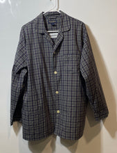 Load image into Gallery viewer, Brooks Brothers Mens Multicolor Plaid Cotton Button-Up Pajama Shirt Size L