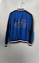 Load image into Gallery viewer, Chasse Womens Blue Indianapolis Colts Football-NFL Bomber Jacket Size M