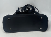 Load image into Gallery viewer, Versace Parfums Womens Black Detachable Strap Outer Pocket Lined Tote Bag