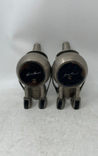 Load image into Gallery viewer, Set Of 2 Pcs Eddie Bauer Home Snowman Brushed Steel Votive Candle Holder