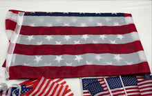 Load image into Gallery viewer, Lot Of Assorted Blue White Red 50 Stars American Flag For Outdoor & Garden