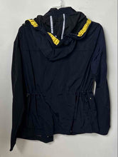 Load image into Gallery viewer, Gap Womens Blue Pockets Long Sleeve Hooded Utility Jacket Size Small