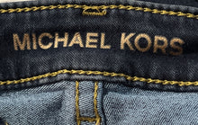 Load image into Gallery viewer, Michael Kors Womens Dark Blue Denim Stretch Pockets Skinny Jeans Size 8