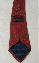 Load image into Gallery viewer, Renato Balestra Mens Multicolor Printed Silk Keeper Loop Pointed Tie One Size