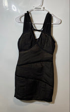 Load image into Gallery viewer, BCBGMaxazria Womens Black Sleeveless Cross-Front Strap Mini Dress No Size