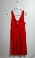 Load image into Gallery viewer, Old Navy Womens Red Sleeveless V-Neck Shift Dress Size Small