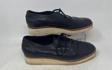 Load image into Gallery viewer, Aldo Brue Mens Black Leather Lace-Up Wingtip Oxford Dress Shoes Size 37 1/2