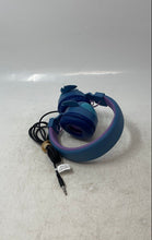 Load image into Gallery viewer, Disney Stitch Blue Purple Kid-Safe Wired Over The Ear Headphones Untested