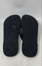 Load image into Gallery viewer, UGG Mens Bennison II 1132739 Black Leather Slip-On Flip Flop Sandals Size 12