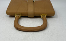 Load image into Gallery viewer, Tano Womens Brown Inner Pockets Top Handle Flap Clutch Bag