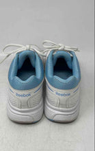 Load image into Gallery viewer, Reebok Womens Steady Stride II White Blue Low Top Lace-Up Sneakers Shoes Size 9