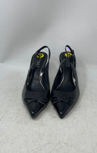 Load image into Gallery viewer, Lauren Ralph Lauren Womens Sienna Black Leather Buckle Pump Heels Size 9B