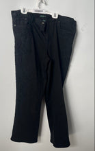 Load image into Gallery viewer, Lauren Jeans Co. Womens Black Denim Stretch Pockets Straight Leg Jeans Size 10
