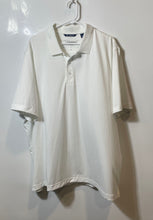 Load image into Gallery viewer, Cutter & Buck Mens White Short Sleeve Moisture Wicking Polo Shirt Size XXL