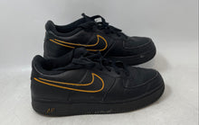Load image into Gallery viewer, Nike Kids Air Force 1 Low IF6158-001 Black Lace-Up Sneaker Shoes Size 7Y