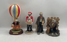 Load image into Gallery viewer, Lot Of 4 Pcs Assorted Multicolor Mixed Variety Hand-Painted Clown Figurines