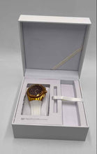 Load image into Gallery viewer, Authentic TechnoMarine Women's Gold-Tone Watch With Box
