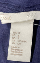 Load image into Gallery viewer, H&M Womens Blue Sleeveless Scoop Neck Stretch Pullover Tank Top Size Small