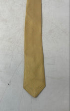 Load image into Gallery viewer, Club Room Mens Yellow Silk Adjustable Formal Pointed Tie One Size