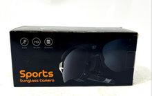 Load image into Gallery viewer, Black HD Video Recording & Pictures Sports Sunglasses Camera Not Tested