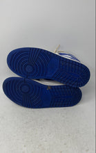 Load image into Gallery viewer, Nike Womens Jordan 1 Mid BQ6472-104 Blue White Sneaker Shoes Size 8