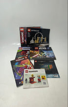 Load image into Gallery viewer, Lot Of 8 Pcs Assorted Lego Large Print Mixed Instruction Manuals For Age 3+
